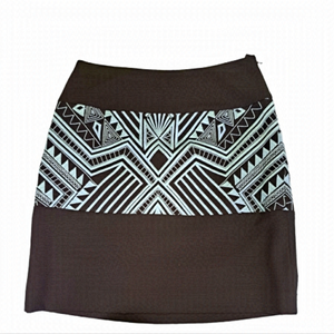 Etcetera Geometric Print Mini Skirt‎